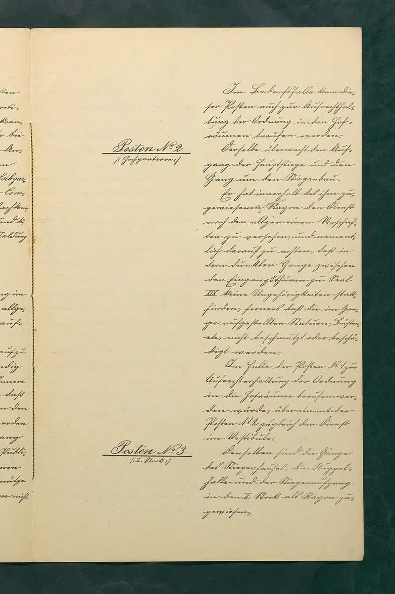Verhaltungen für Wachposten der k. u. k. Leibgarde-Infanterie-Compagnie