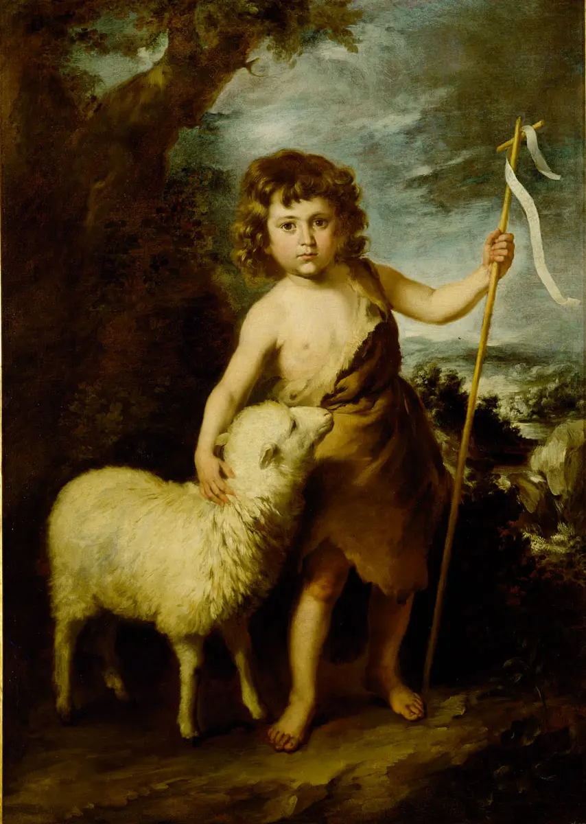 Johannes d. Täufer als Kind