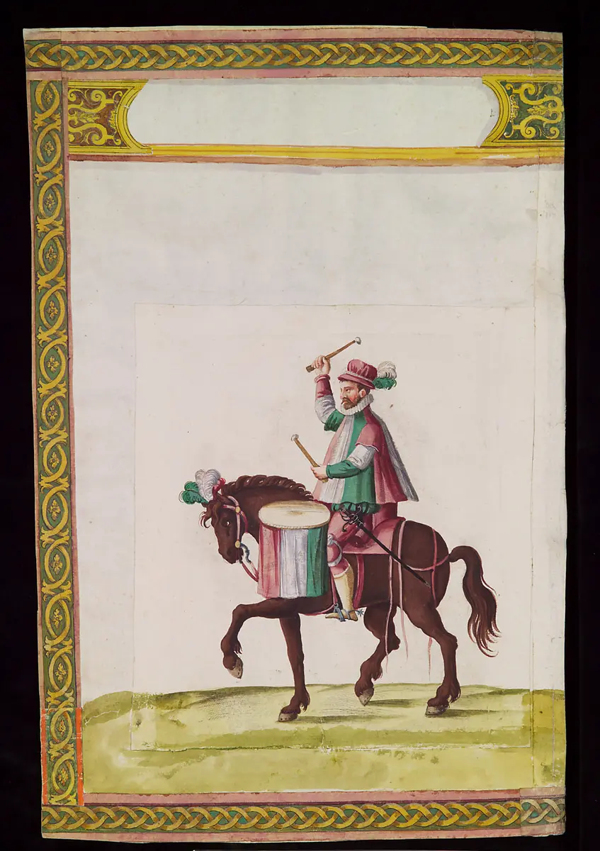 Hochzeitskodex Erzherzog Ferdinands II.: Ferdinand und Wilhelm