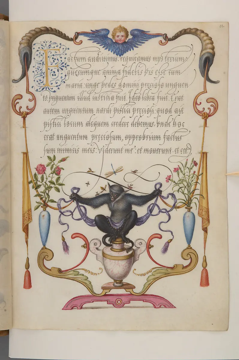 Schriftmusterbuch; 127 Blatt Pergament