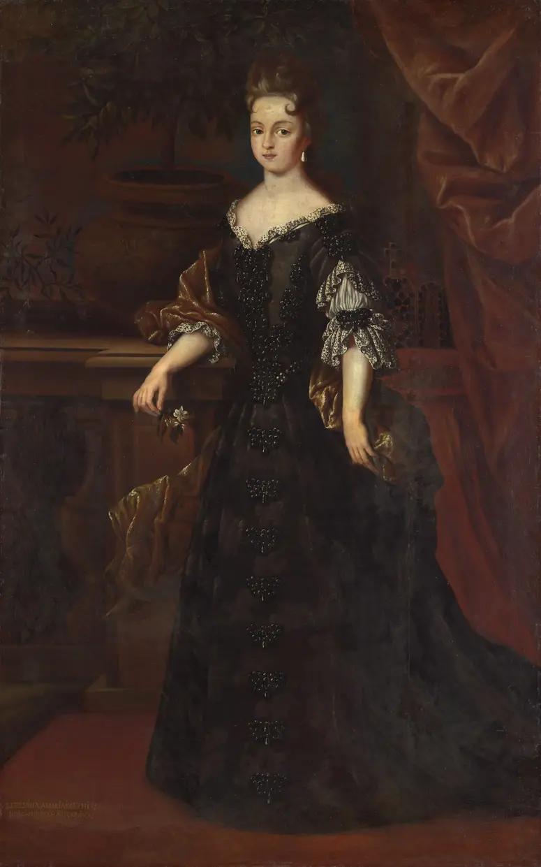 Kaiserin Amalie Wilhelmine (1673-1742) von Braunschweig-Lüneburg, Gemahlin von Joseph I.