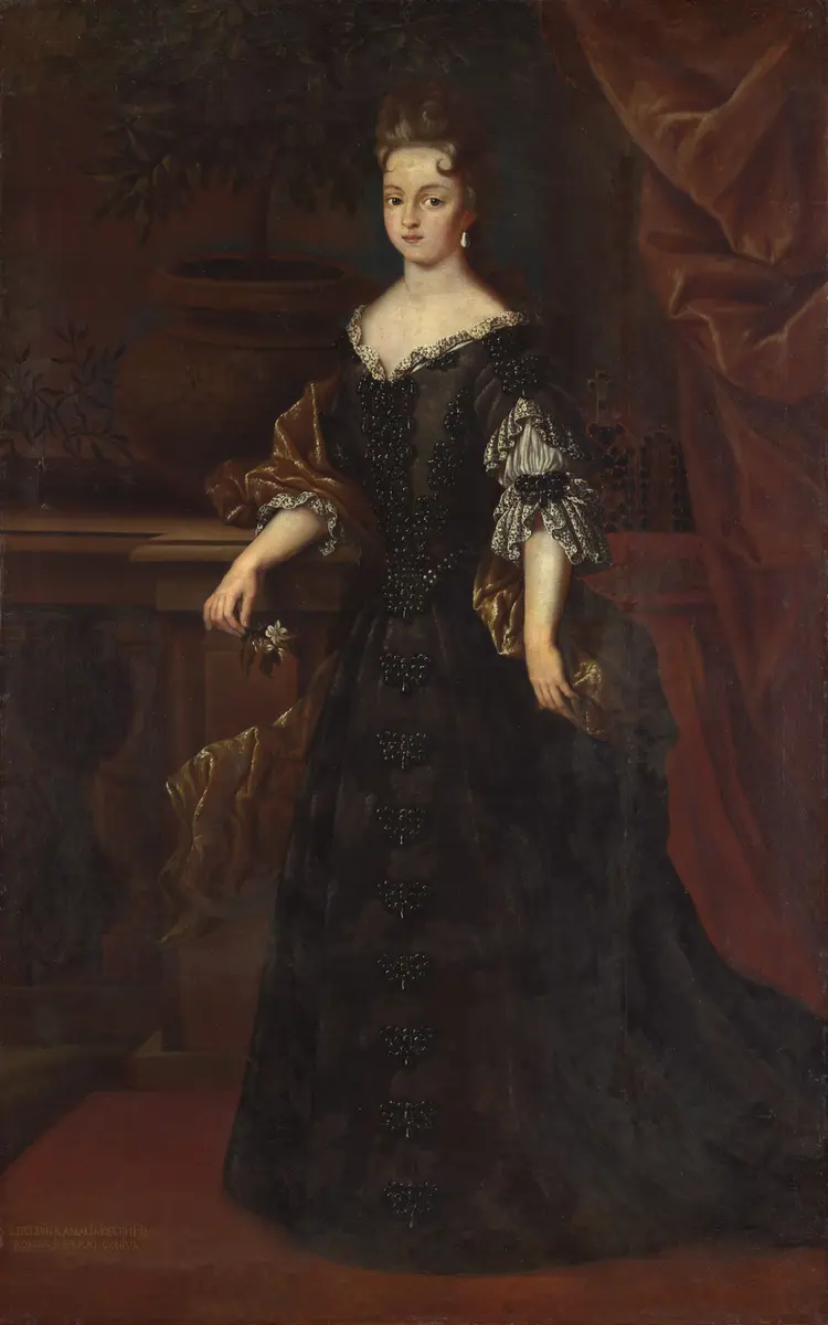 Kaiserin Amalie Wilhelmine (1673-1742) von Braunschweig-Lüneburg, Gemahlin von Joseph I.