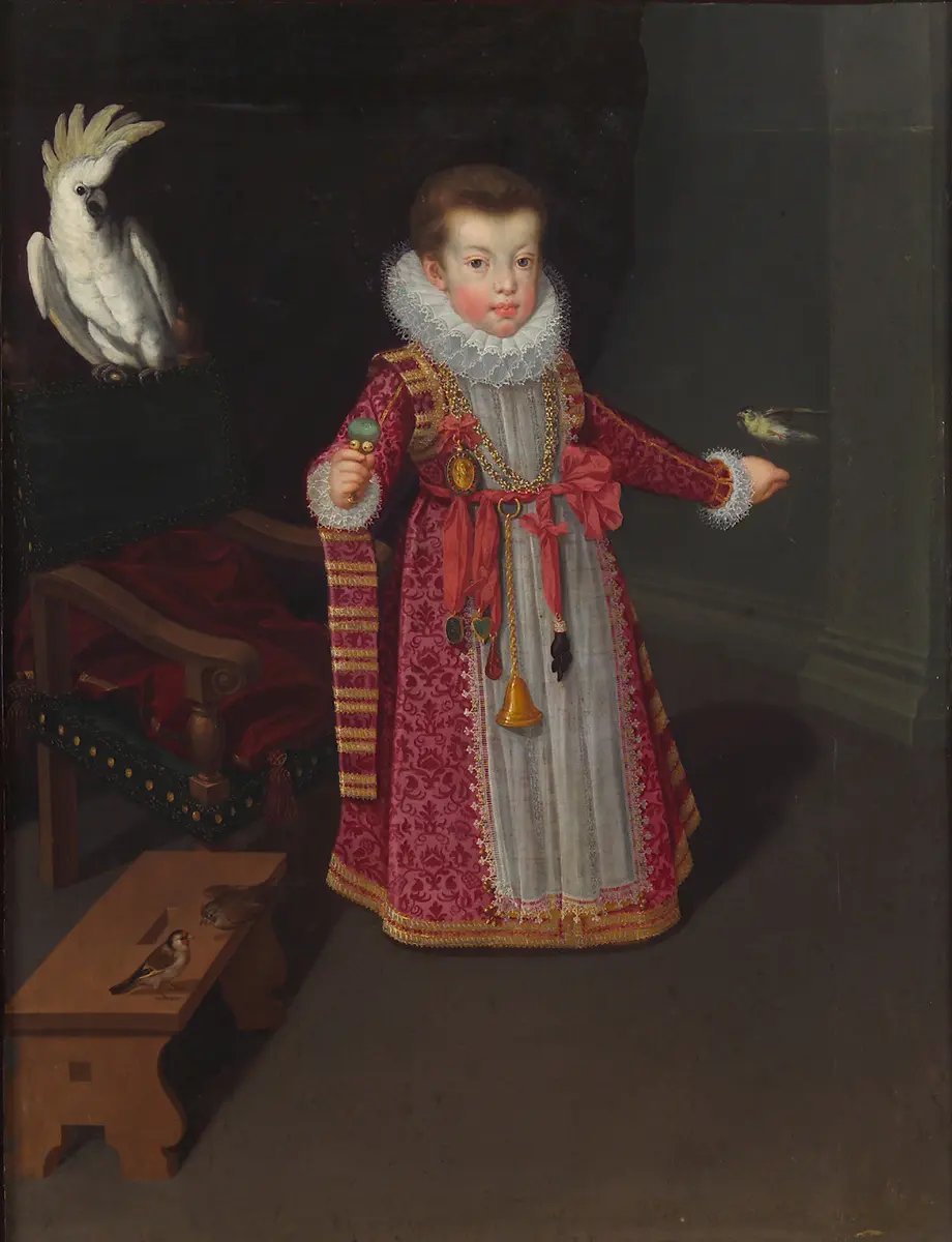 Erzherzog Johann Karl (1605-1619) im Alter von etwa drei Jahren