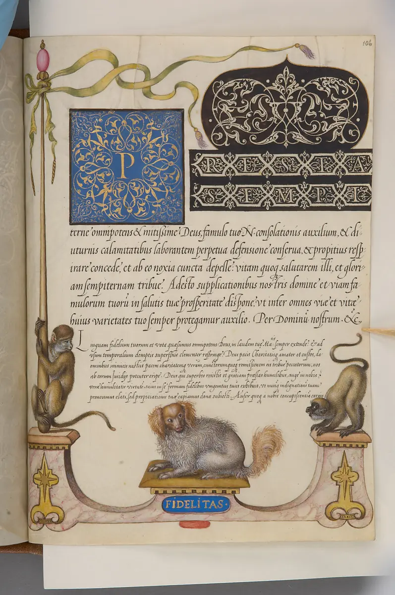 Schriftmusterbuch; 127 Blatt Pergament