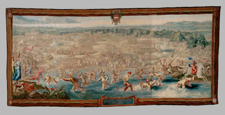 4. Der Ausfall der Besatzung von Goleta wird zurückgeschlagen (= Horn Nr.7)