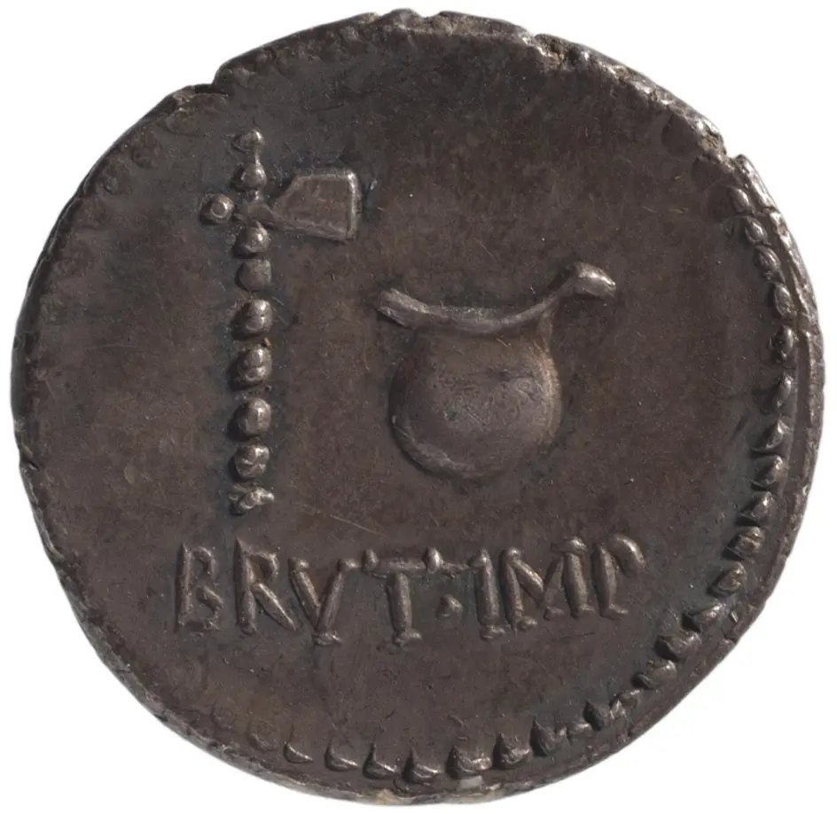 Röm. Republik: M. Iunius Brutus und L. Plaetorius Cestianus