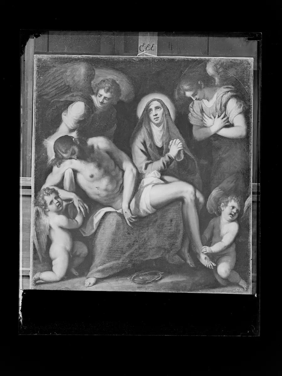 Pietà mit Engeln