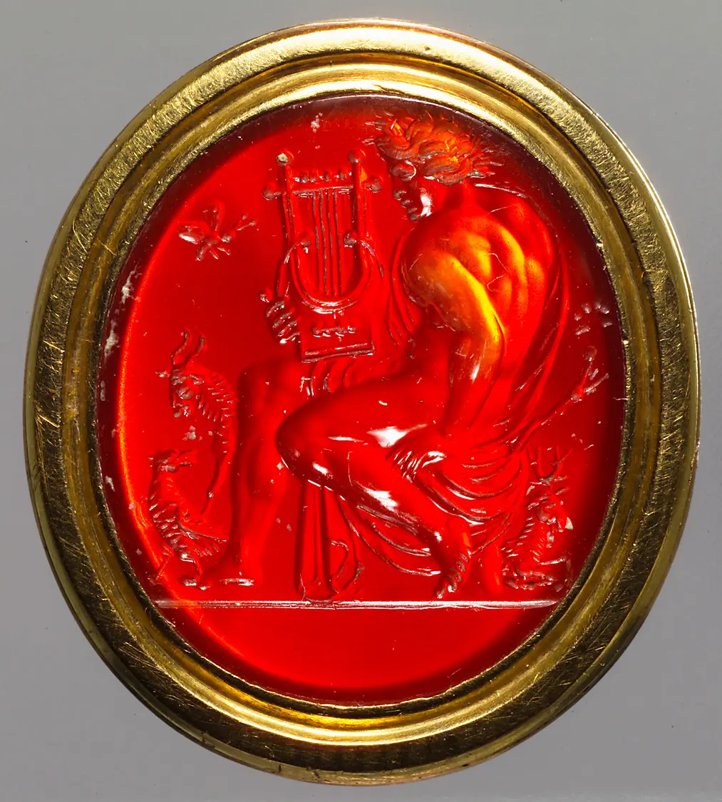 Orpheus mit der Kithara