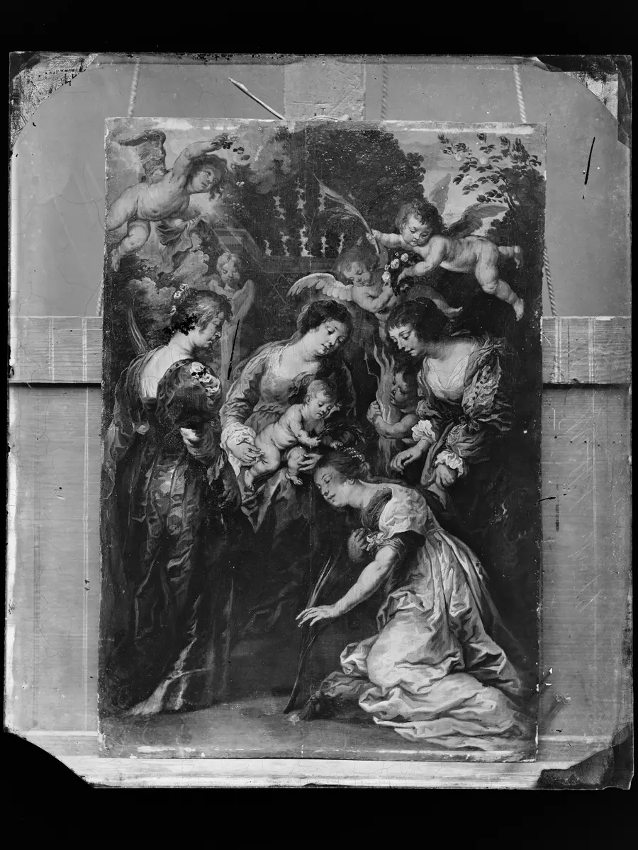 Madonna mit Heiligen