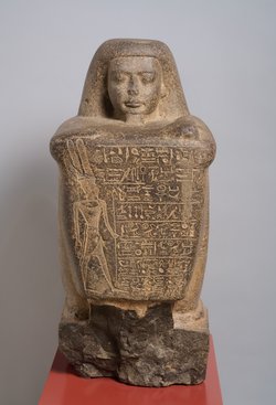 Hockerstatue des Nimlot