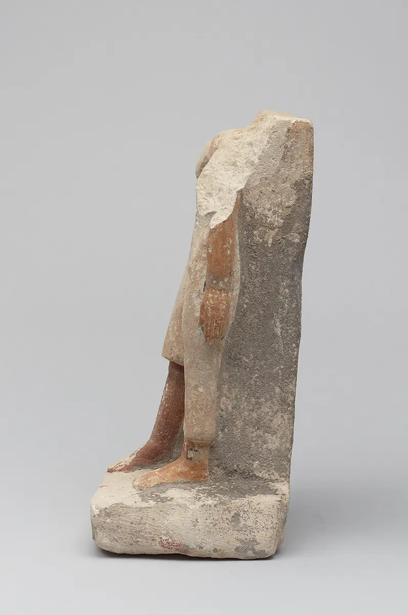 Kopflose Zweiergruppe des Schepses-ptah und seiner Frau Ni-si-redi