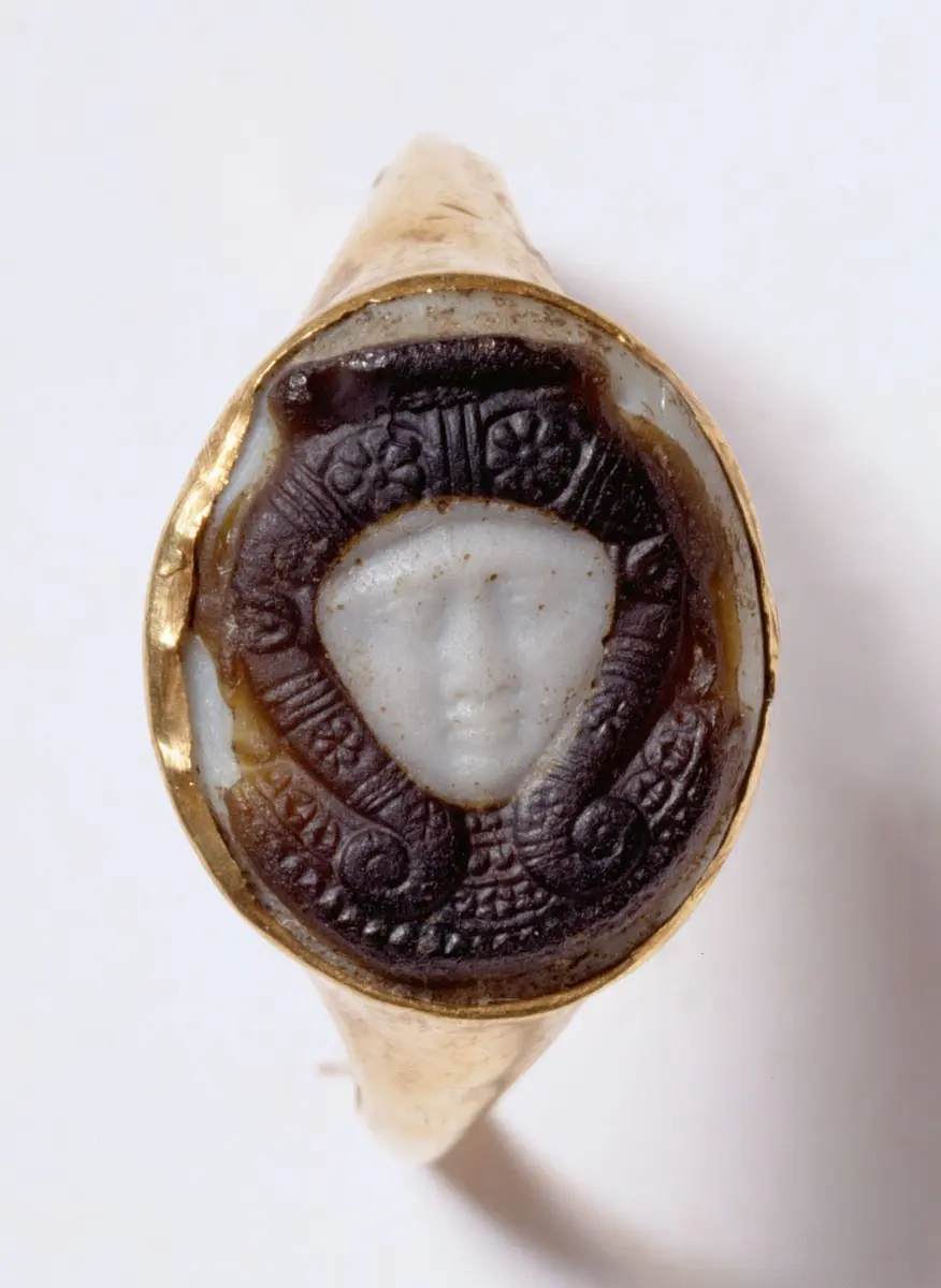 Kopf der Göttin Hathor