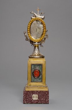 Reliquiar mit einer Reliquie des hl. Franz von Assisi