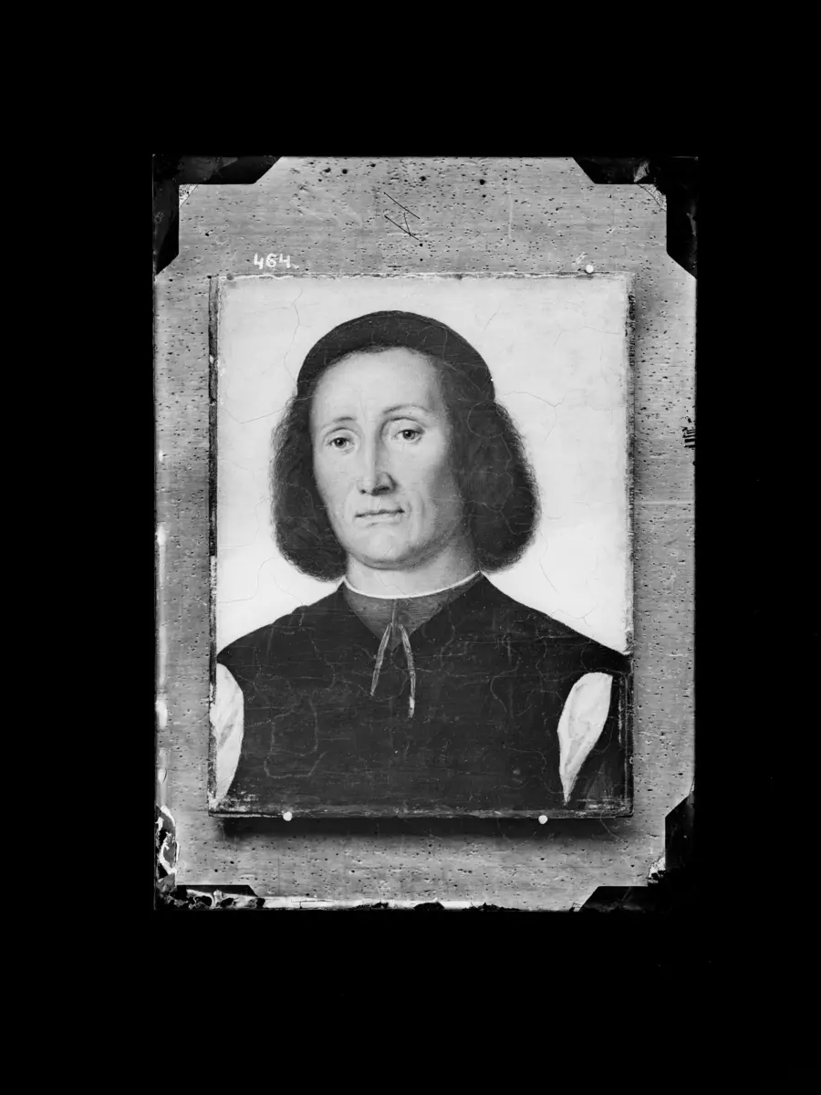 Bildnis eines Mannes mit schwarzer Kappe