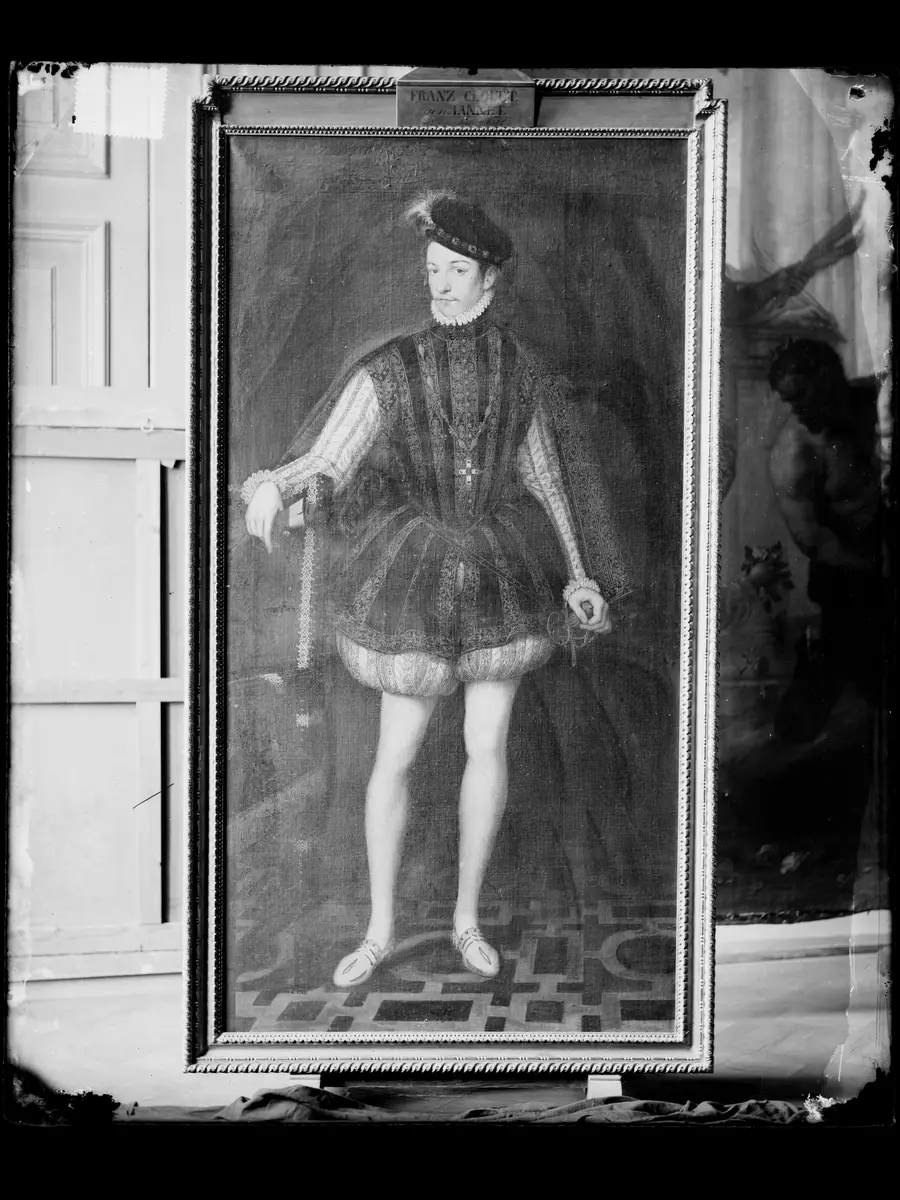 König Karl IX. von Frankreich (1550-1574), ganze Figur