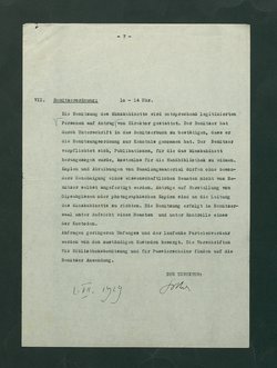 Dienstvorschriften für die Sammlung von Medaillen, Münzen und Geldzeichen