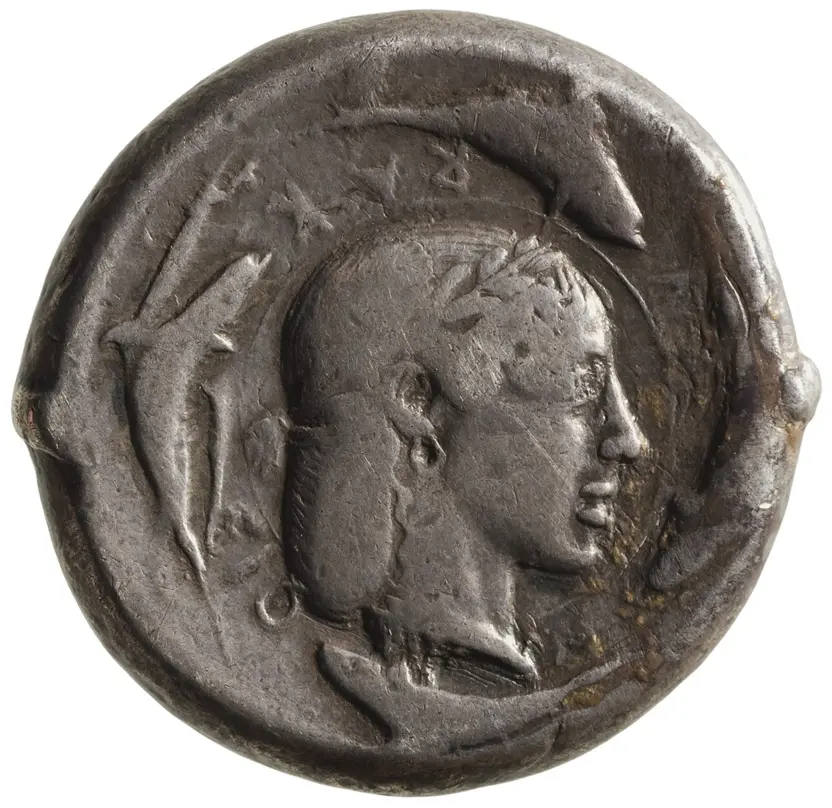Syrakus: Dekadrachme (sog. Demareteion)