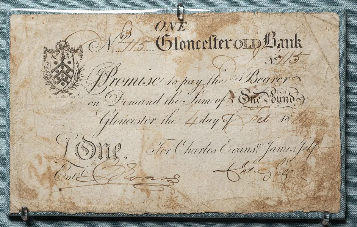 Großbritannien: Gloucester Old Bank