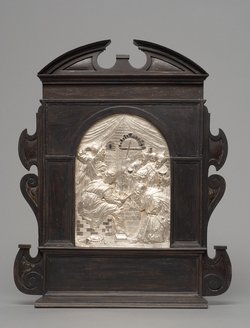 Altärchen mit der Anbetung der hll. drei Könige (Epiphanie)