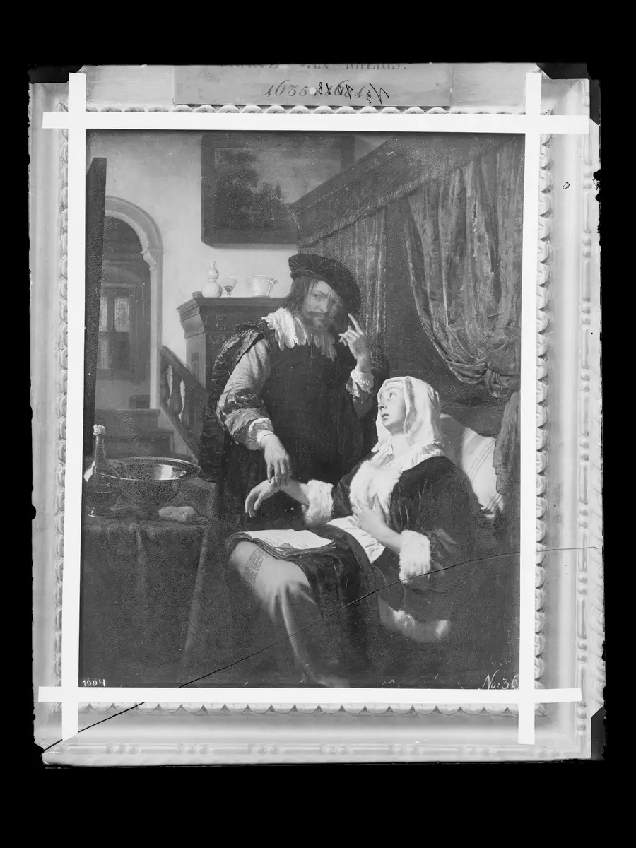 Besuch des Arztes (Die Liebeskranke)