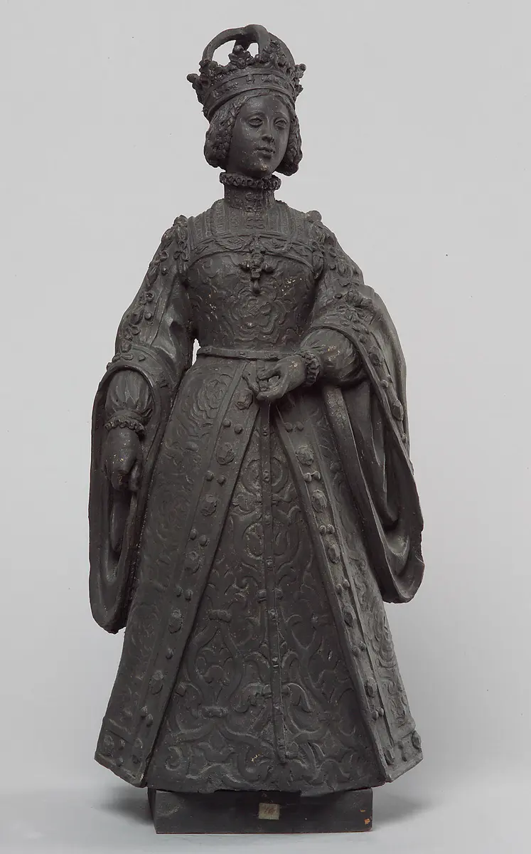 Isabella von Portugal, Statue, Statuette, Terracotta