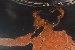 Zeus verfolgt Ganymedes (A), Fliehender Knabe (B)