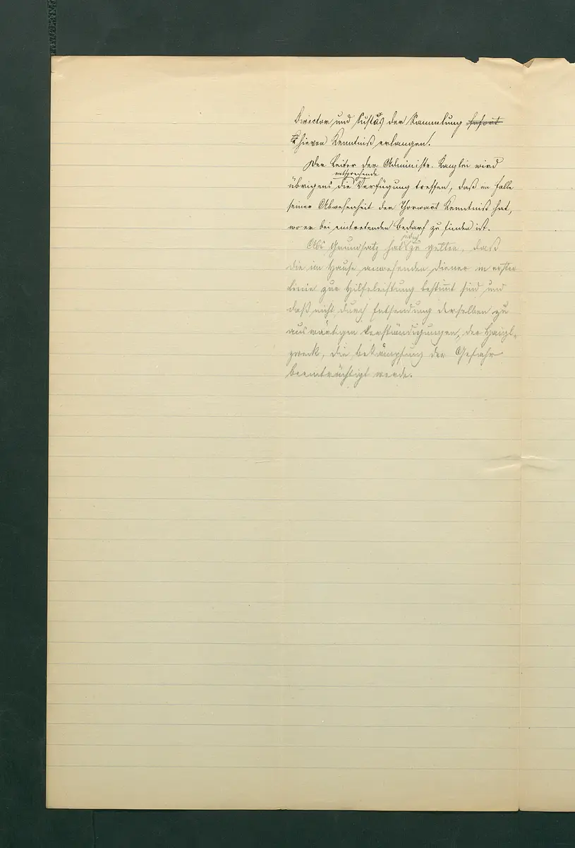 Feuerwachordnung für das Kunsthistorische Museum