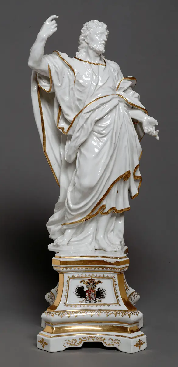 Hl. Thomas (?) der Altargarnitur der Kaiserin Wilhelmine Amalia