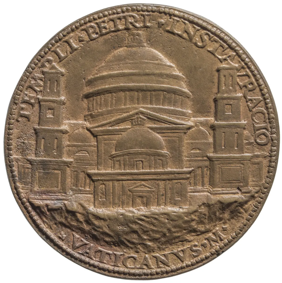 Papst Julius II., Entwurf des Petersdomes von Bramante