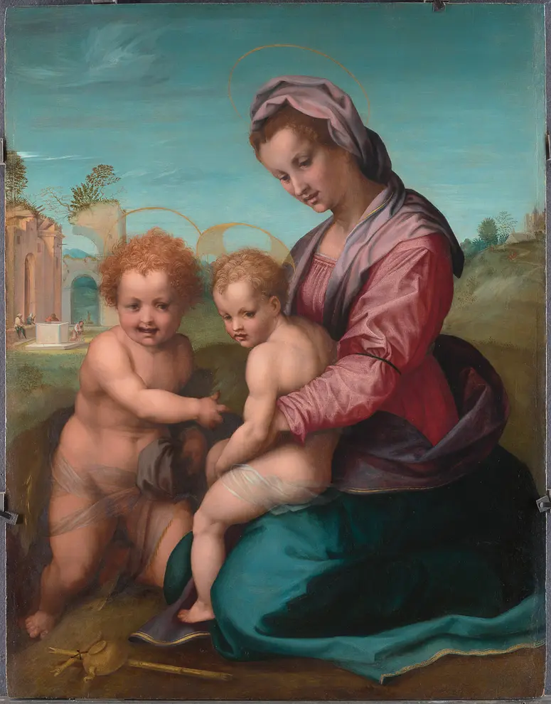 Madonna and Child with the Young Saint John the Baptist