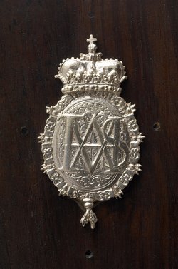 Kußtafel (Pax) aus dem Besitz von Kaiser Matthias