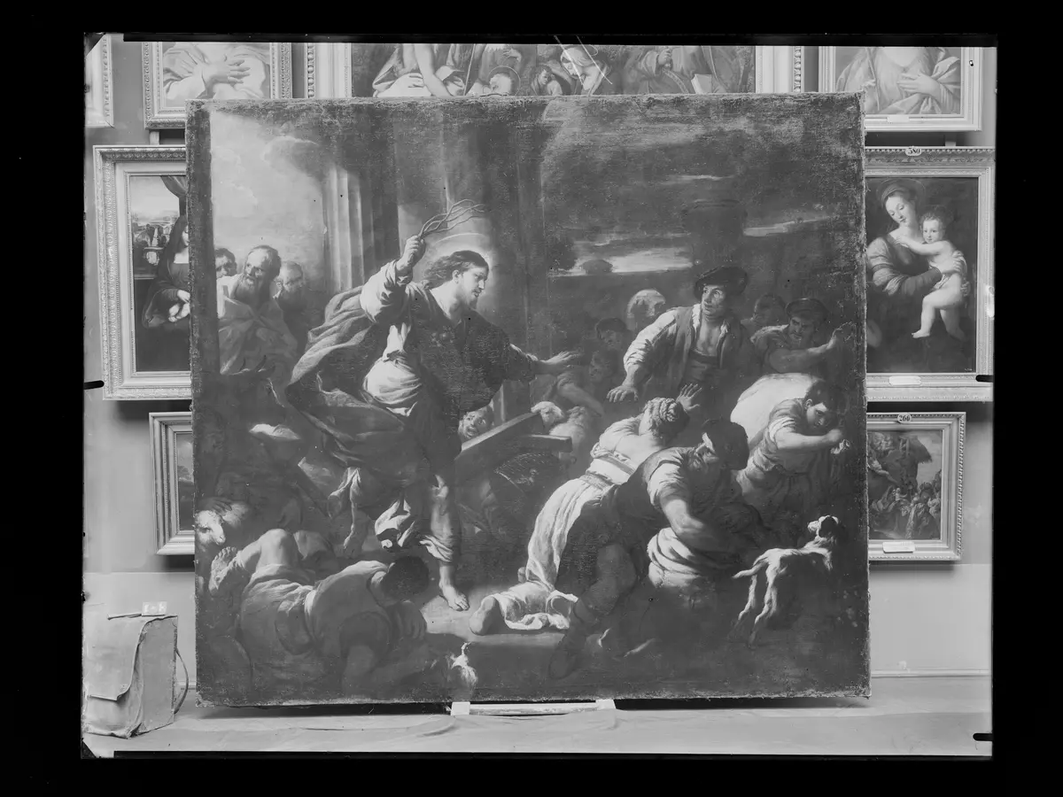 Vertreibung der Mäkler aus dem Tempel