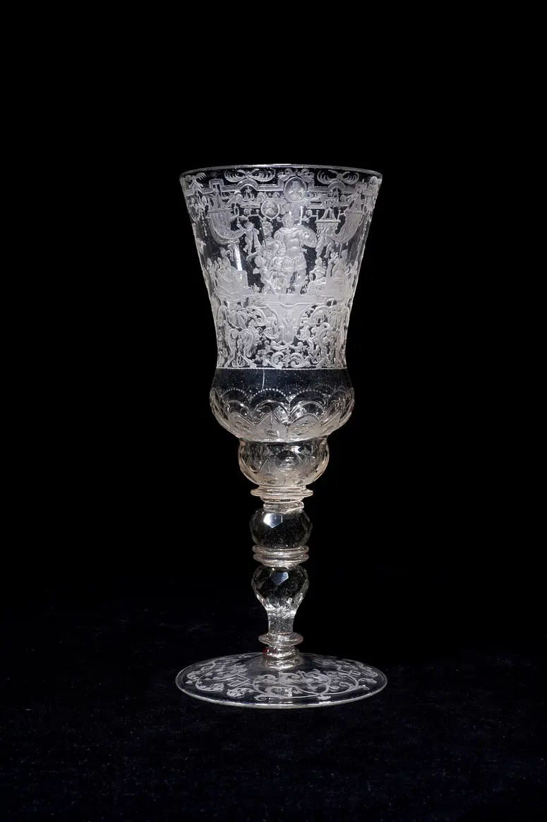 Pokal mit Szenen aus dem Leben Amors