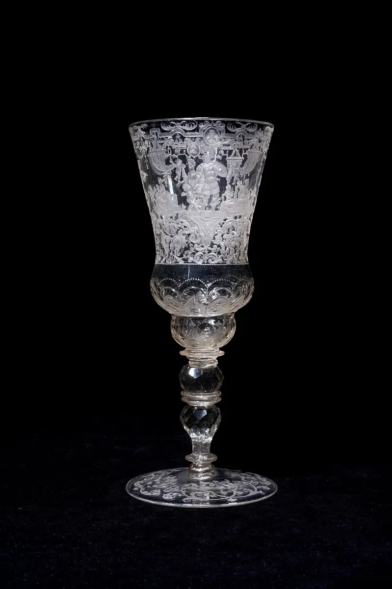 Pokal mit Szenen aus dem Leben Amors