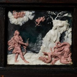 Tafel mit 60 Szenen aus den Metamorphosen des Ovid