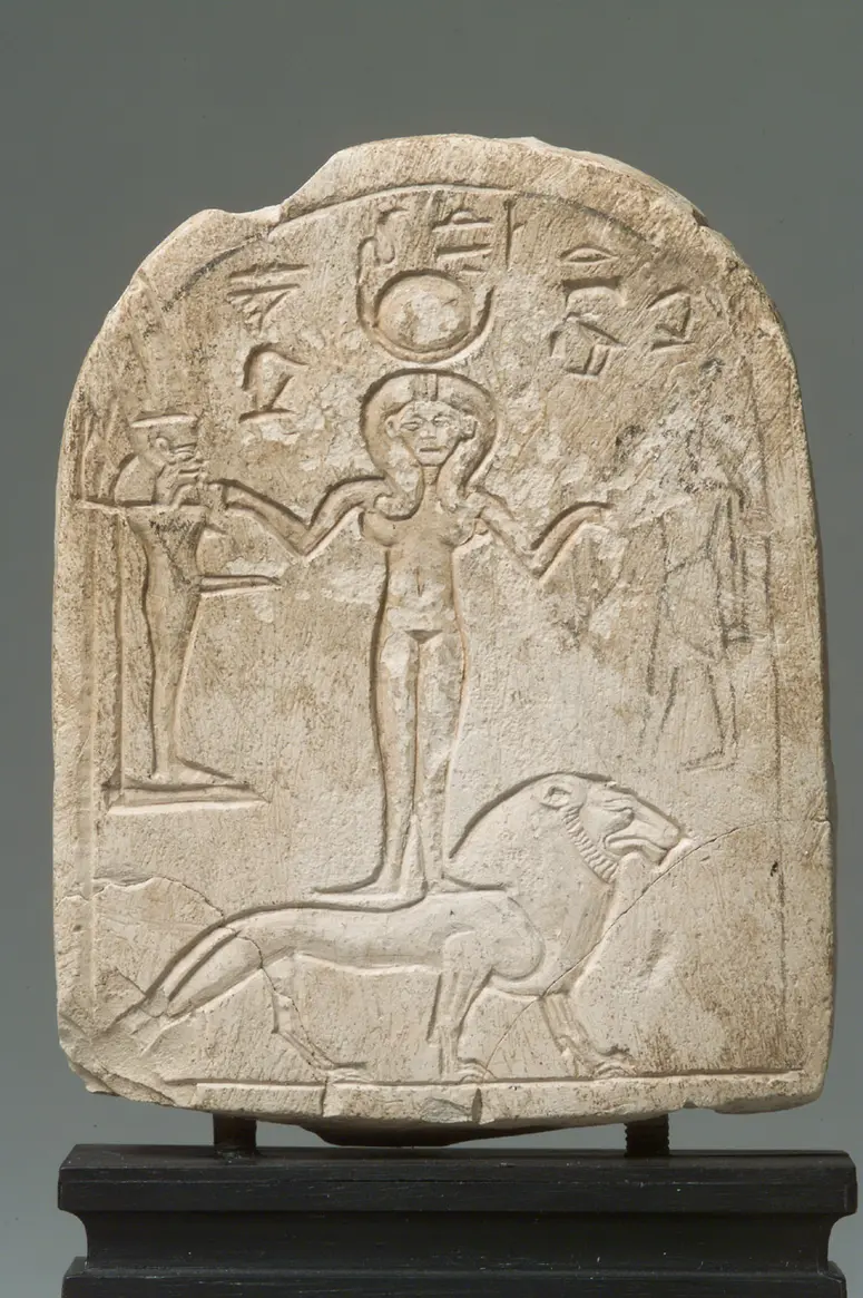 Stele der Göttin Qadesch