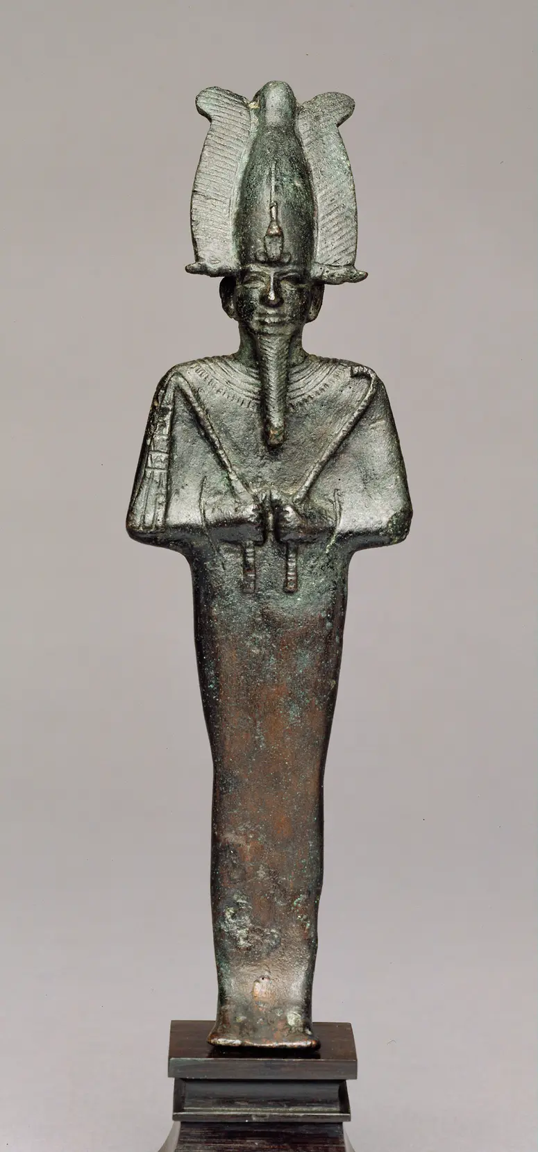 Gott Osiris, stehend