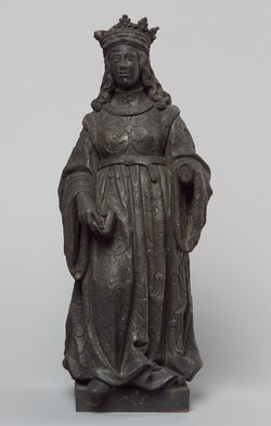 Eleonore von Portugal, Statue, Statuette, Terracotta