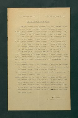 Vorschriften für den Kanzleidienst