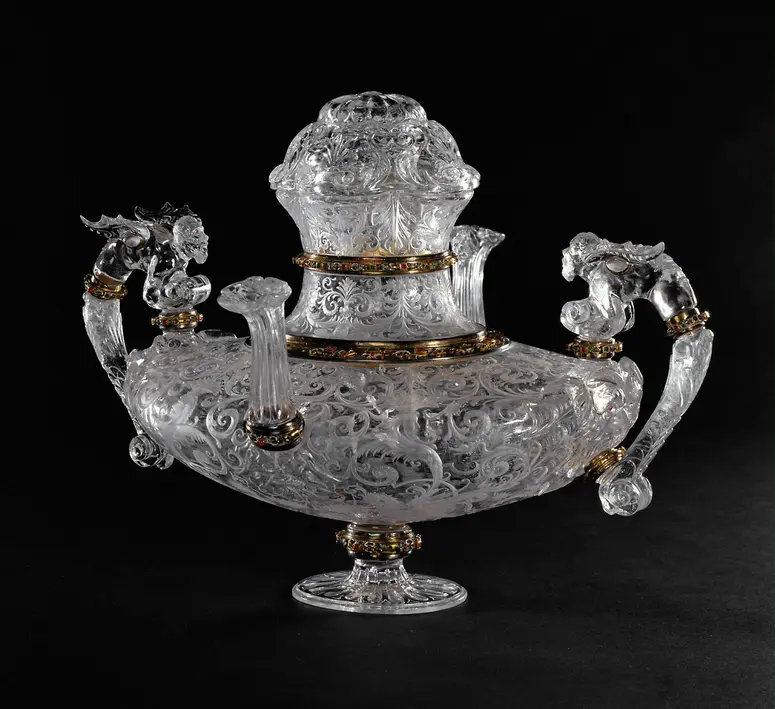 Two-handled Ornamental Vessel
