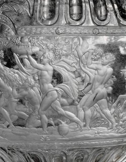 Deckelvase mit zwei Henkeln, sogenannte Bacchusvase