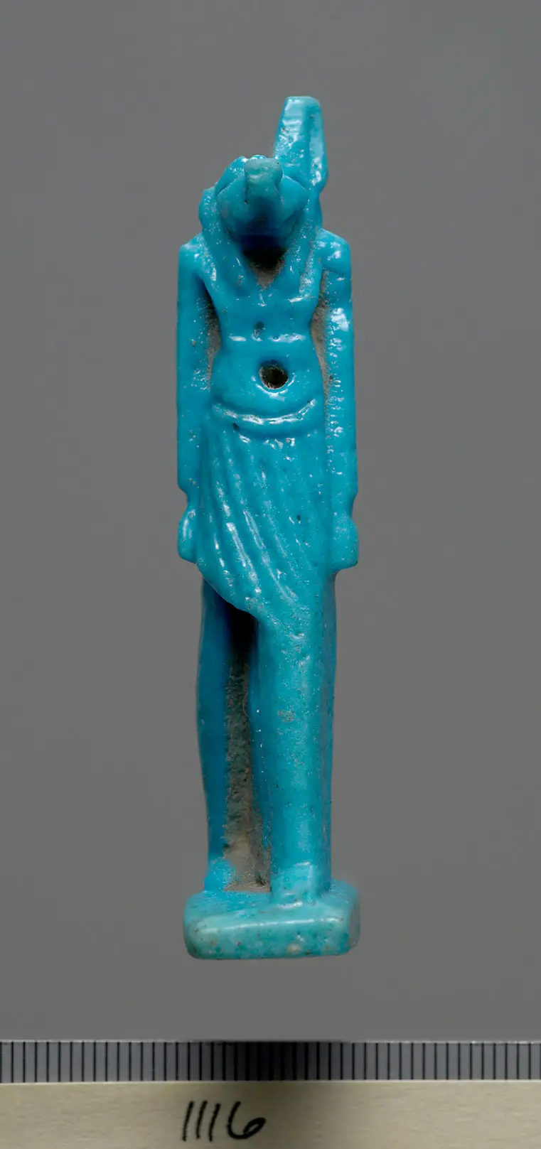 Schreitender Gott Anubis mit Schakalkopf