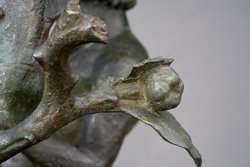 Herakles und Kentaur im Kampf