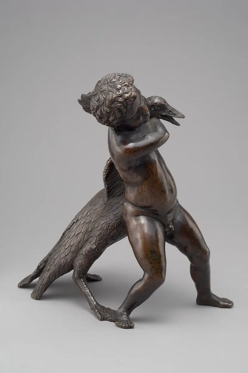 Boy with a Goose