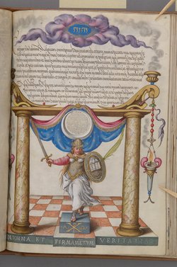 Schriftmusterbuch; 127 Blatt Pergament