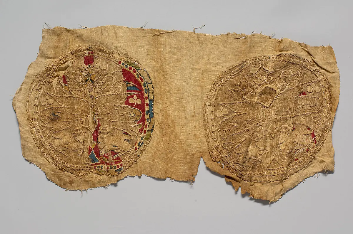 Fragment eines Tuches