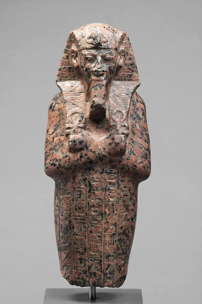 Oberteil eines Uschebti Amenophis' III.