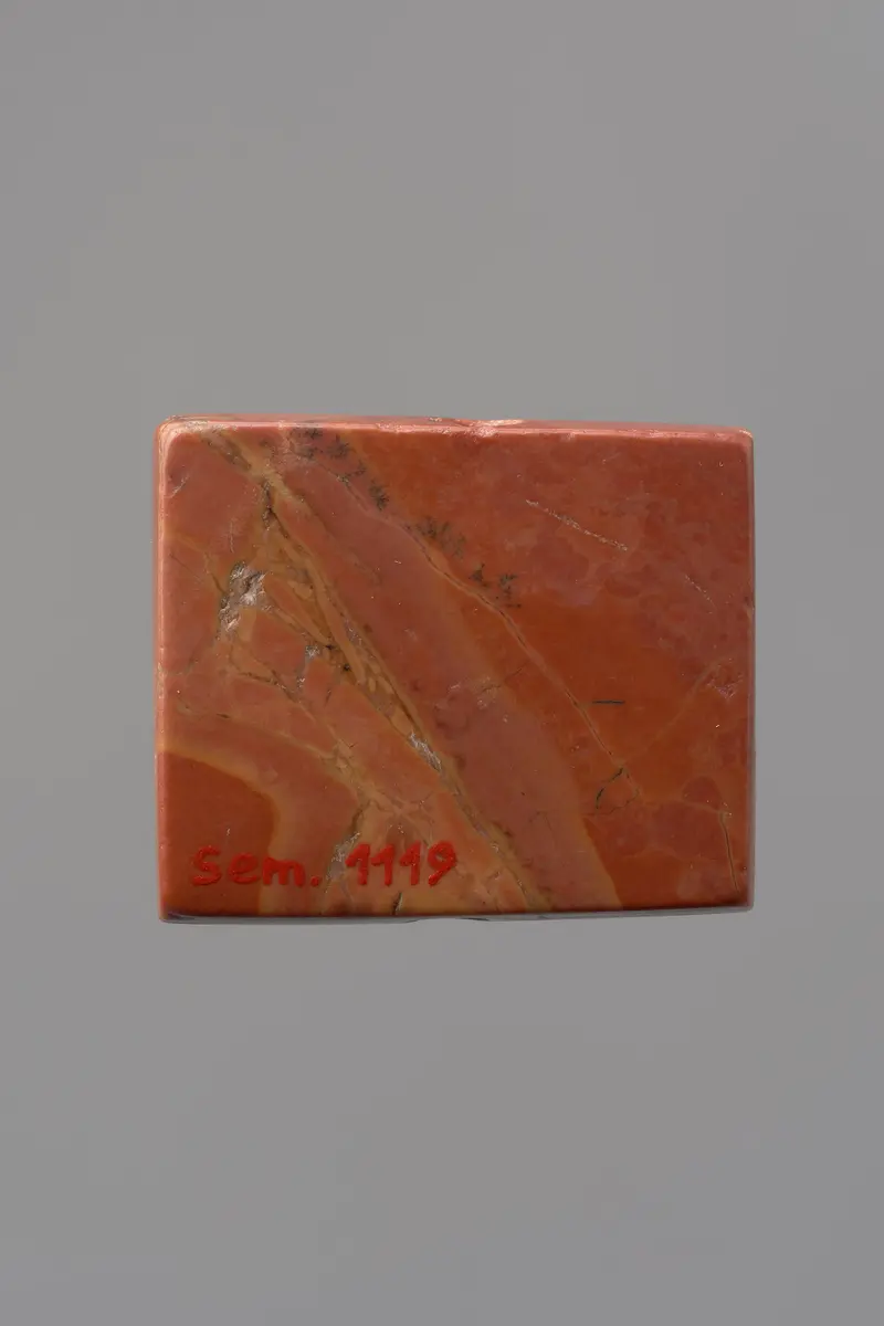 Rechteckige Siegelplatte