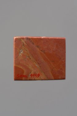 Rechteckige Siegelplatte