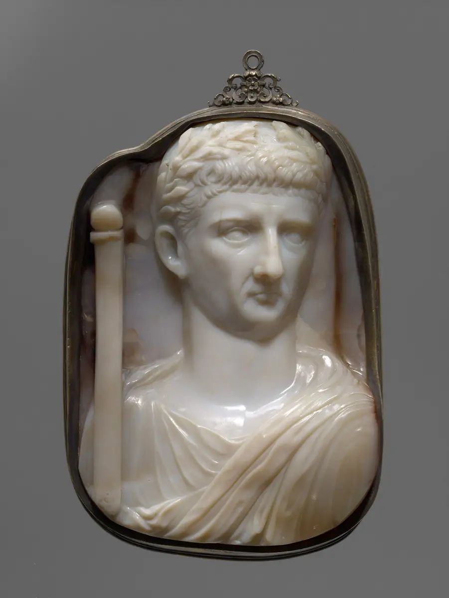 Porträtbüste des Kaisers Claudius